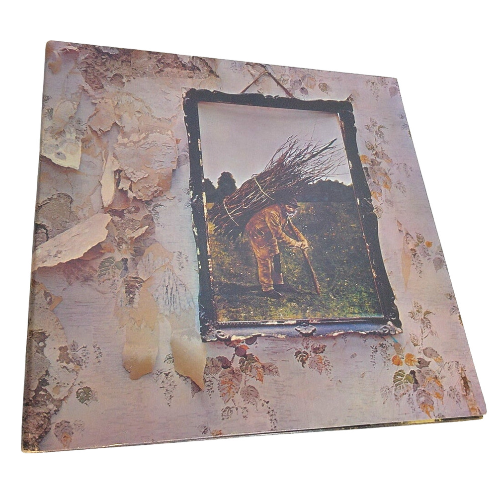 Led Zeppelin IV Zoso 1977 Atlantic SD 19129 Vinyl Album LP Columbia House